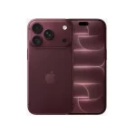 iPhone 18 Pro bordeaux, vue de face et de dos